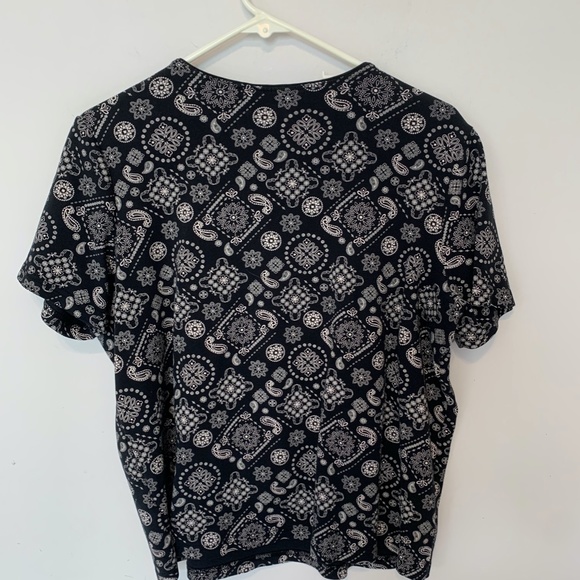 CROFT & BARROW SHORT SLEEVE ROUND NECK 100% COTTON TOP SIZE X-LARGE - Picture 4 of 5